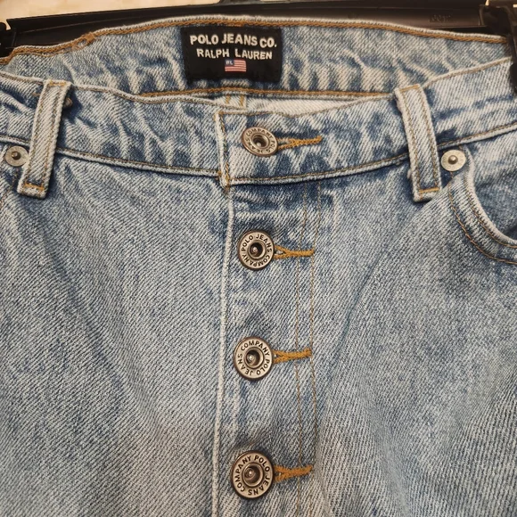 Vintage Polo Ralph Lauren Jeans Size 10/31 - Picture 3 of 8